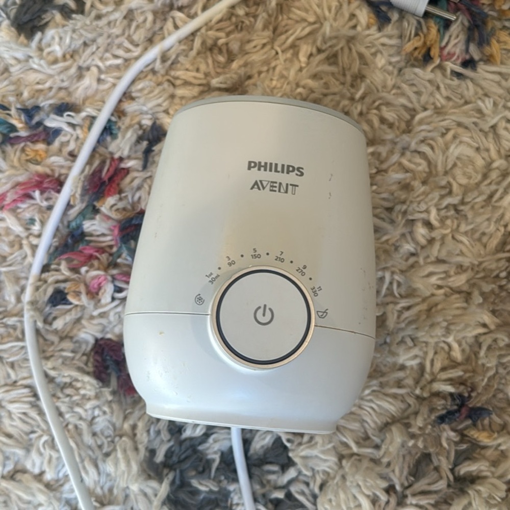Philips Avent White Bottle Warmer